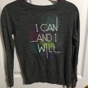 Long sleeve fitness shirt